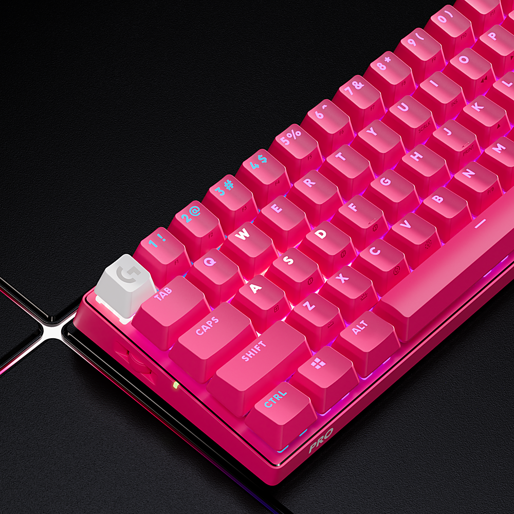 Logitech G Pro 60 keyboard in pink