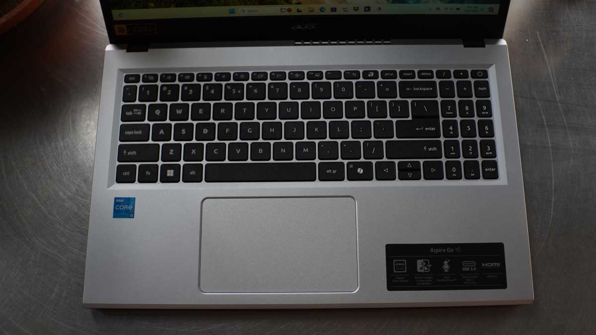 Acer Aspire Go 15 keyboard