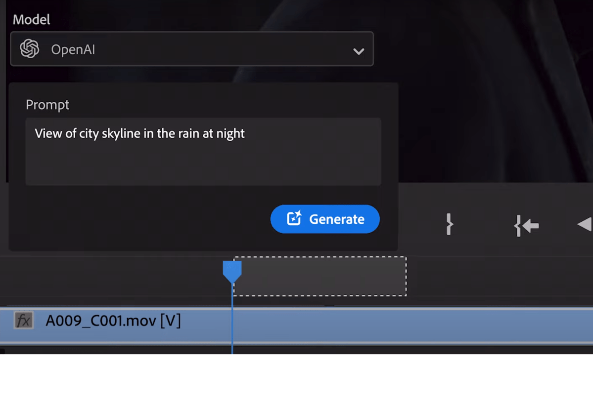 Adobe Premiere IA