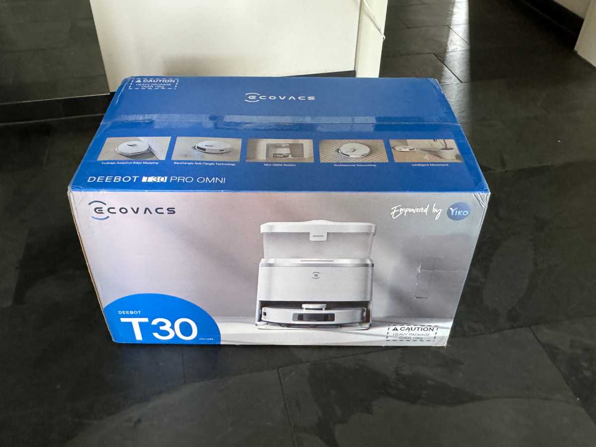 Ecovacs Deebot T30 Omni Pro Karton