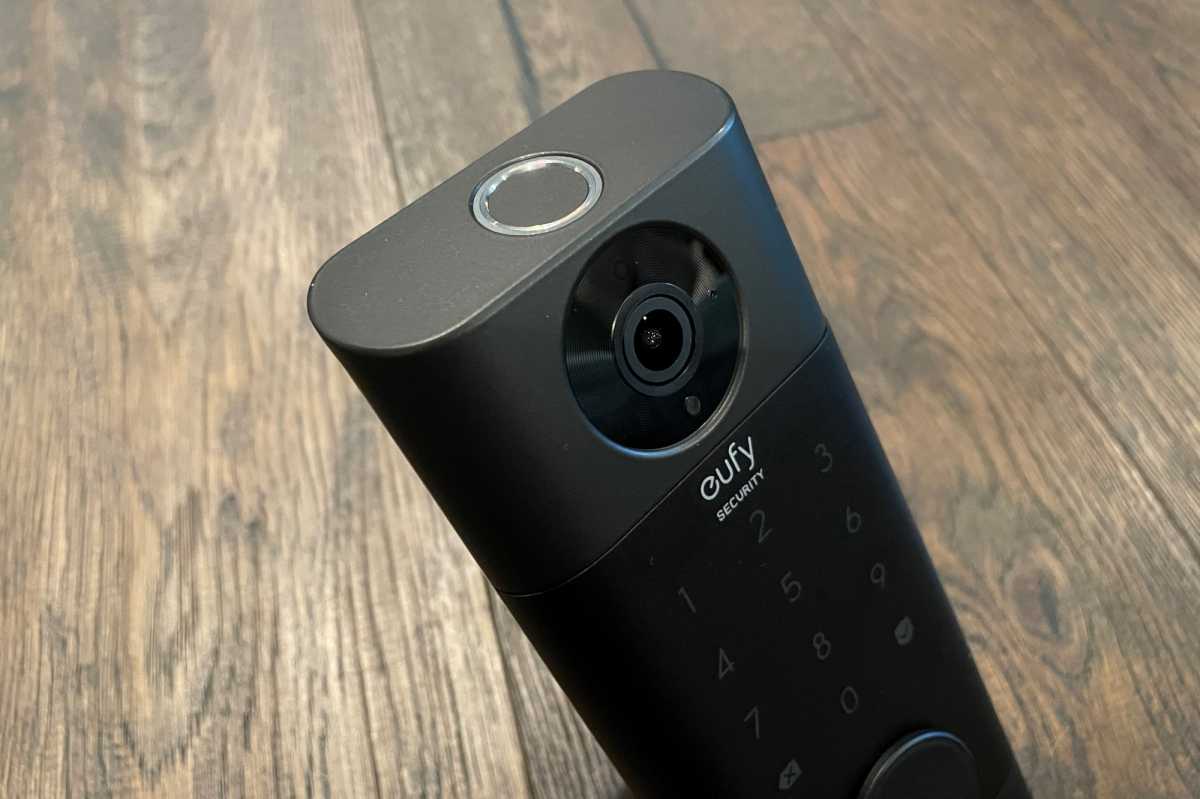Eufy Video Smart Lock S330 fingerprint reader and camera