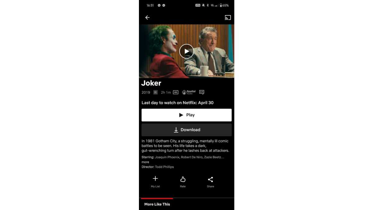 Joker on Netflix