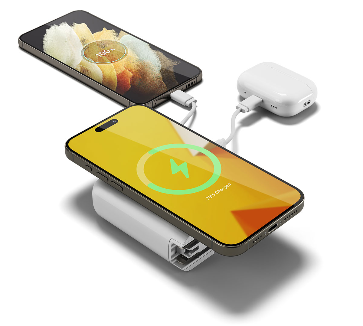 Journey Axie 3-in-1 Global Wall Charger & 10k mAh Power Bank