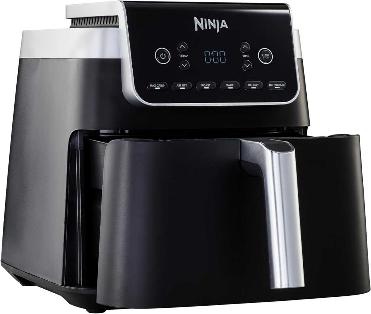  Ninja Air Fryer Heißluftfritteuse MAX PRO, 6,2L Airfryer,
