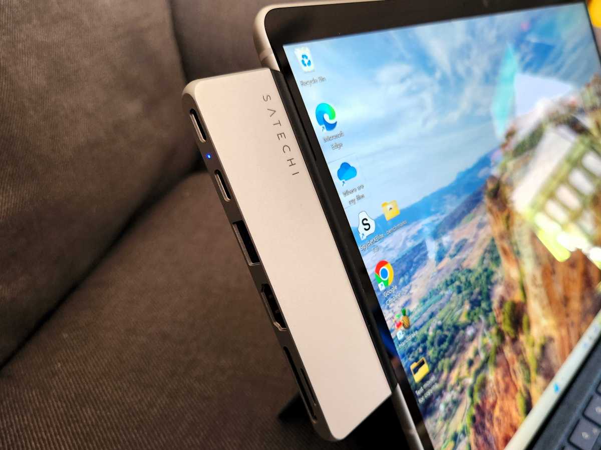 Hub Satechi Dual USB-C Surface Pro 9