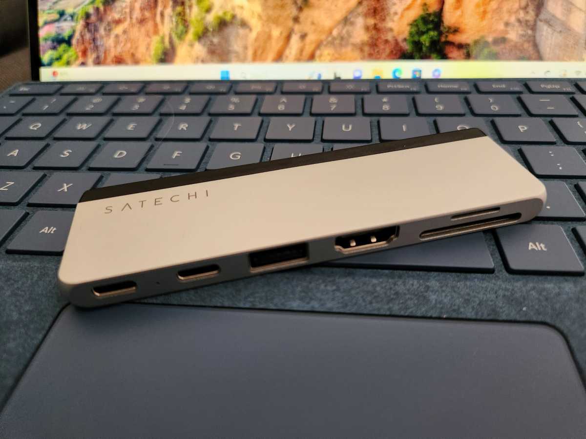 Hub Satechi Dual USB-C Surface Pro 9