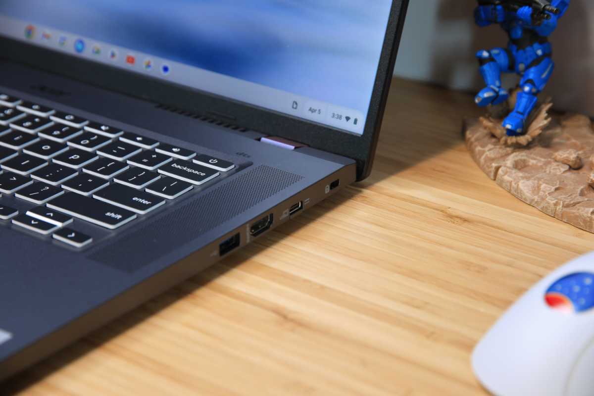 Acer Chromebook 516 GE ports