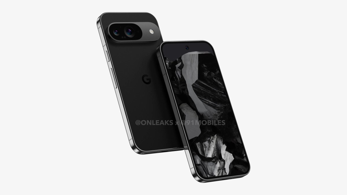 The Pixel 9 render