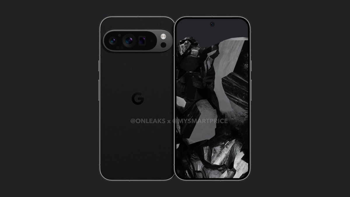 The Pixel 9 Pro XL render