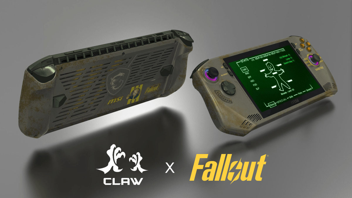 MSI Claw fallout edition