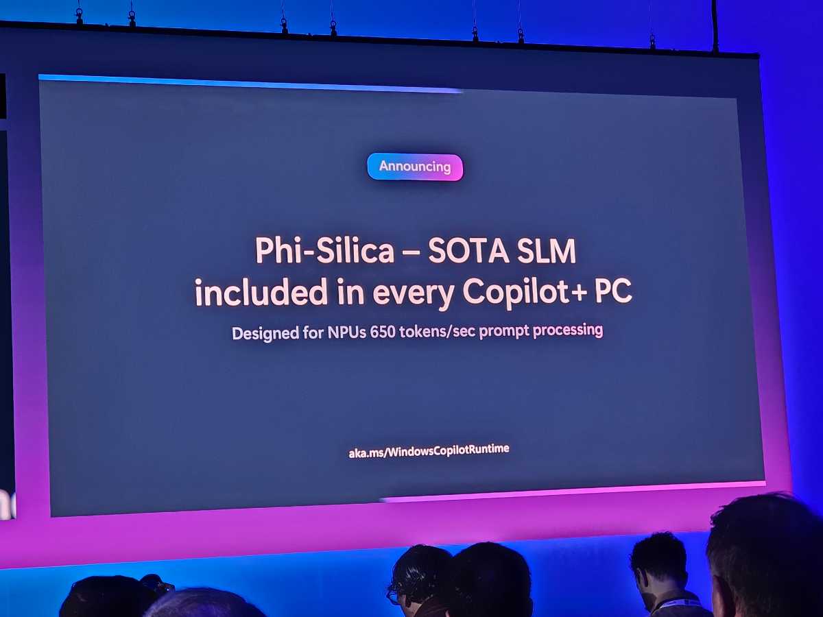 Microsoft debuts Phi Silica, AI specifically for Copilot+ PCs