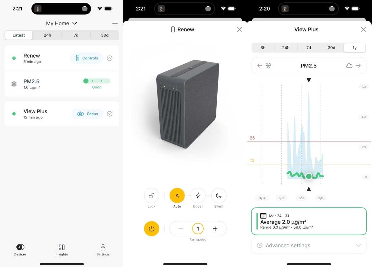 Airthings app