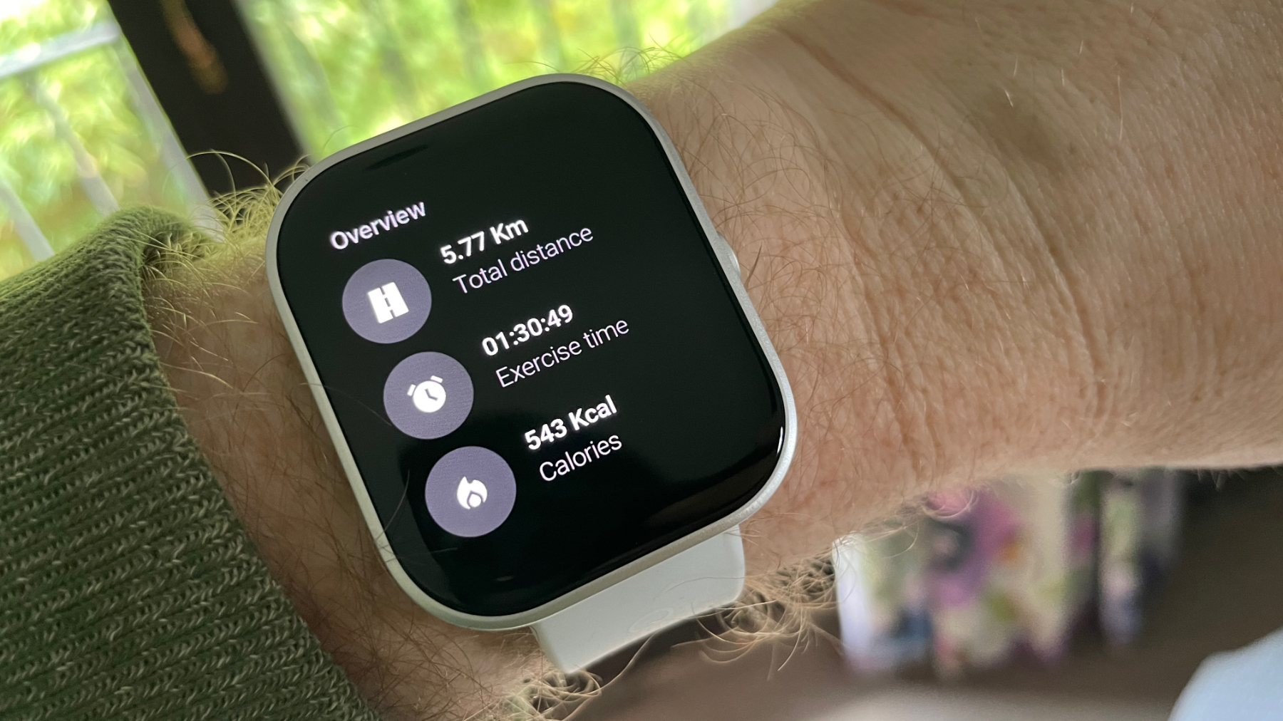 Tracking metrics on CMF Watch Pro