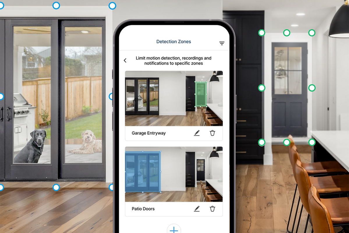 myQ Smart Indoor Camera custom motion zones