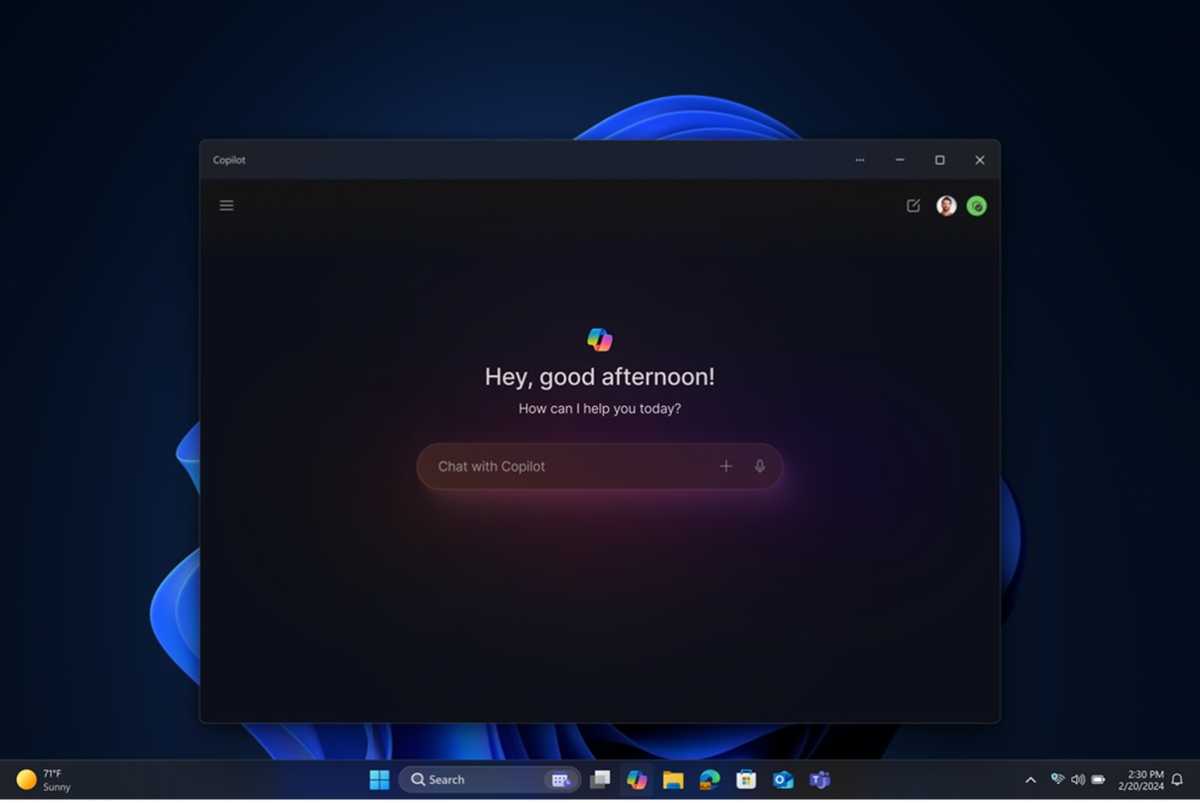Microsoft’s Copilot AI upgrades to a dedicated Windows app