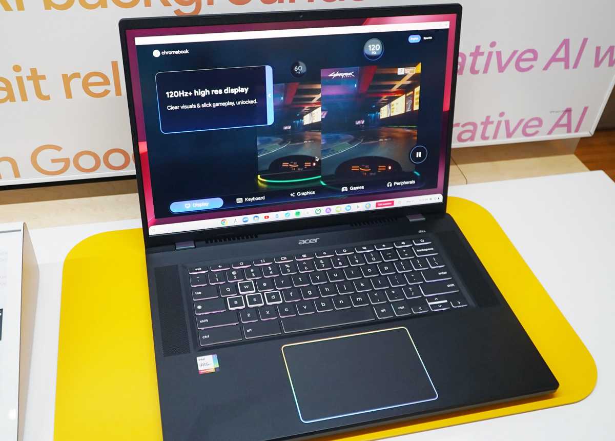 Acer gaming chromebook