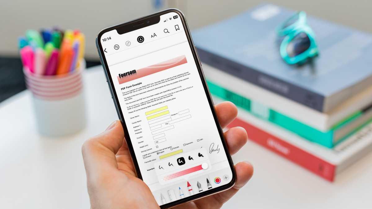 Cómo editar un PDF en iPhone