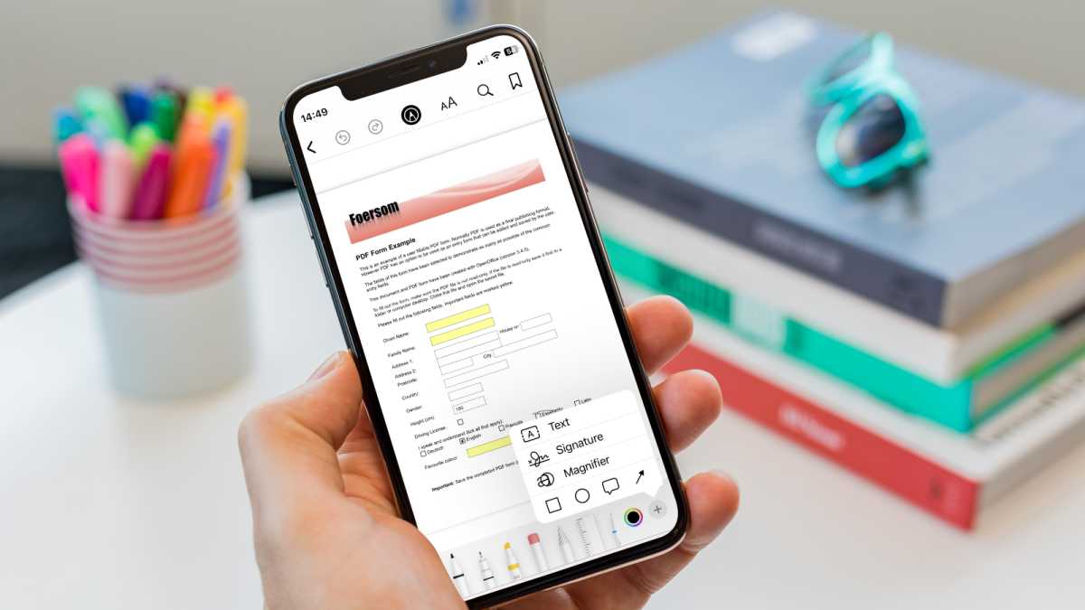 Cómo editar un PDF en iPhone