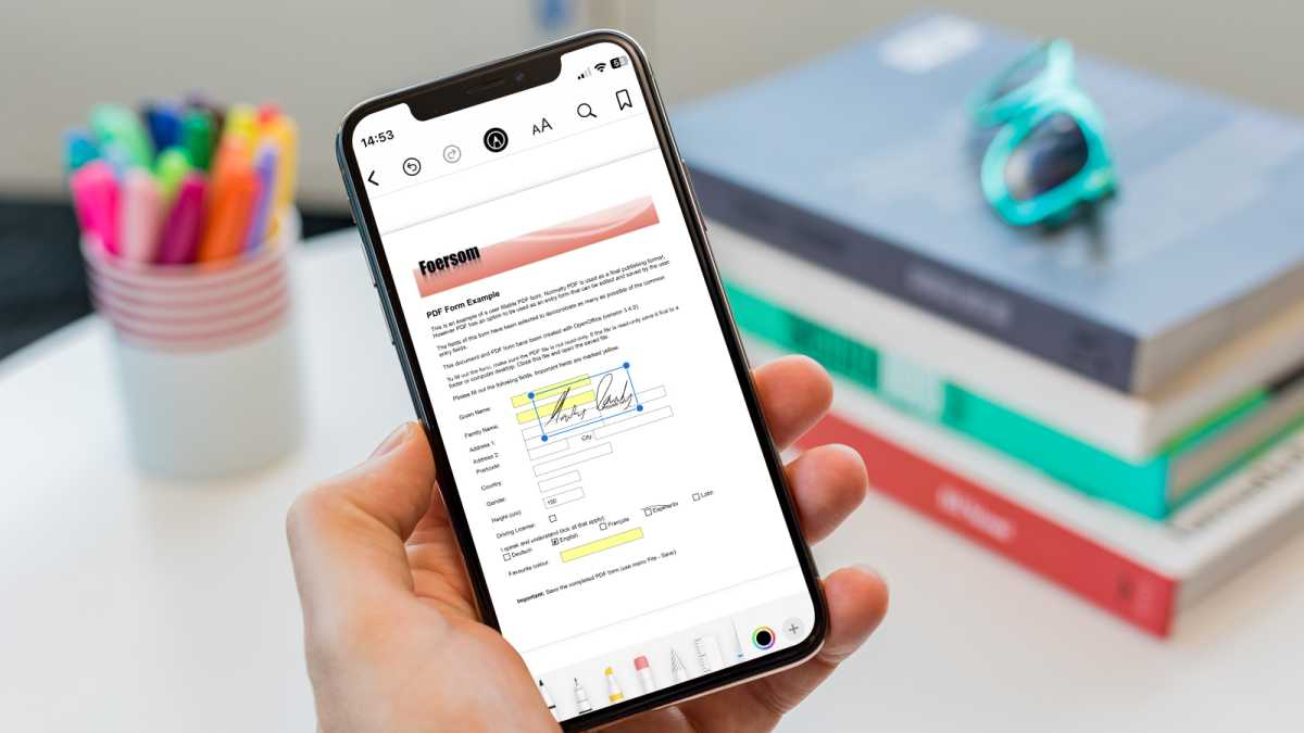 Cómo editar un PDF en iPhone