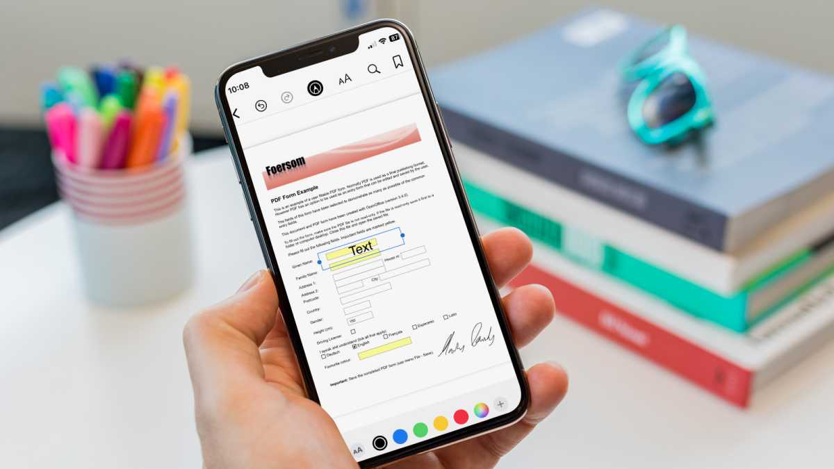 How to edit a PDF on iPhone