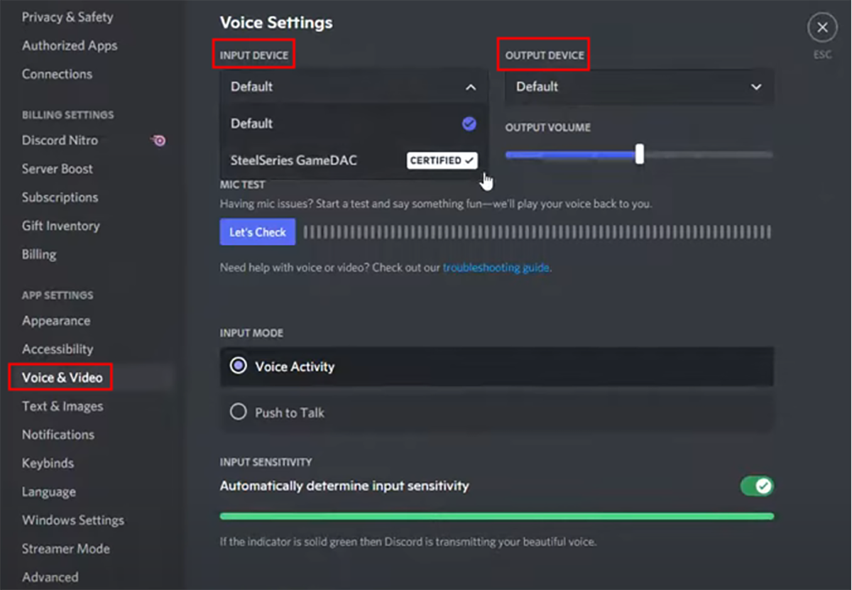 How to record Discord Audio step 4