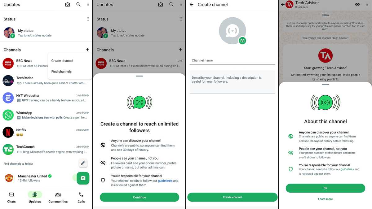 How to create a WhatsApp Channel