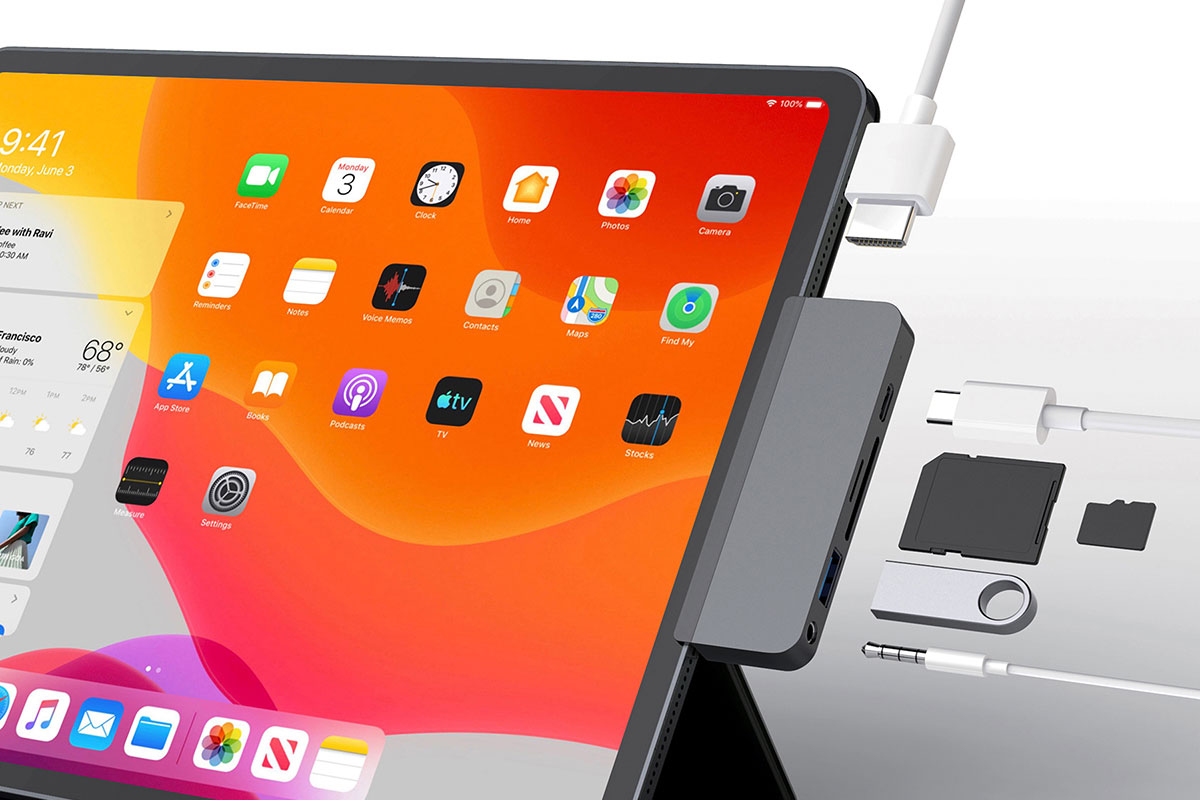 HyperDrive 6-in-1 USB-C Hub – Best overall USB-C hub for iPad