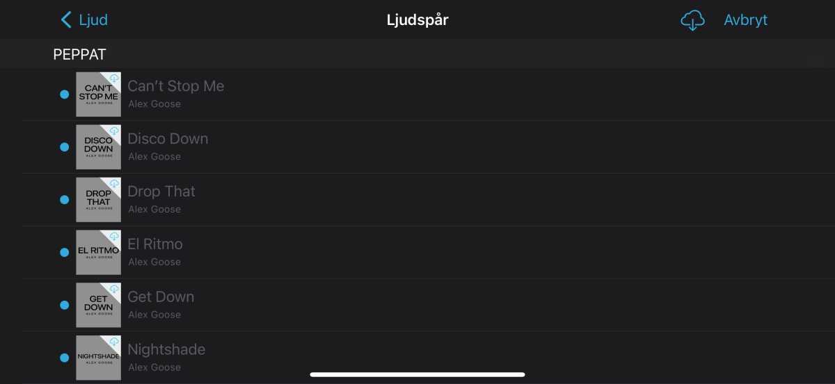 Lägg till ljudspår