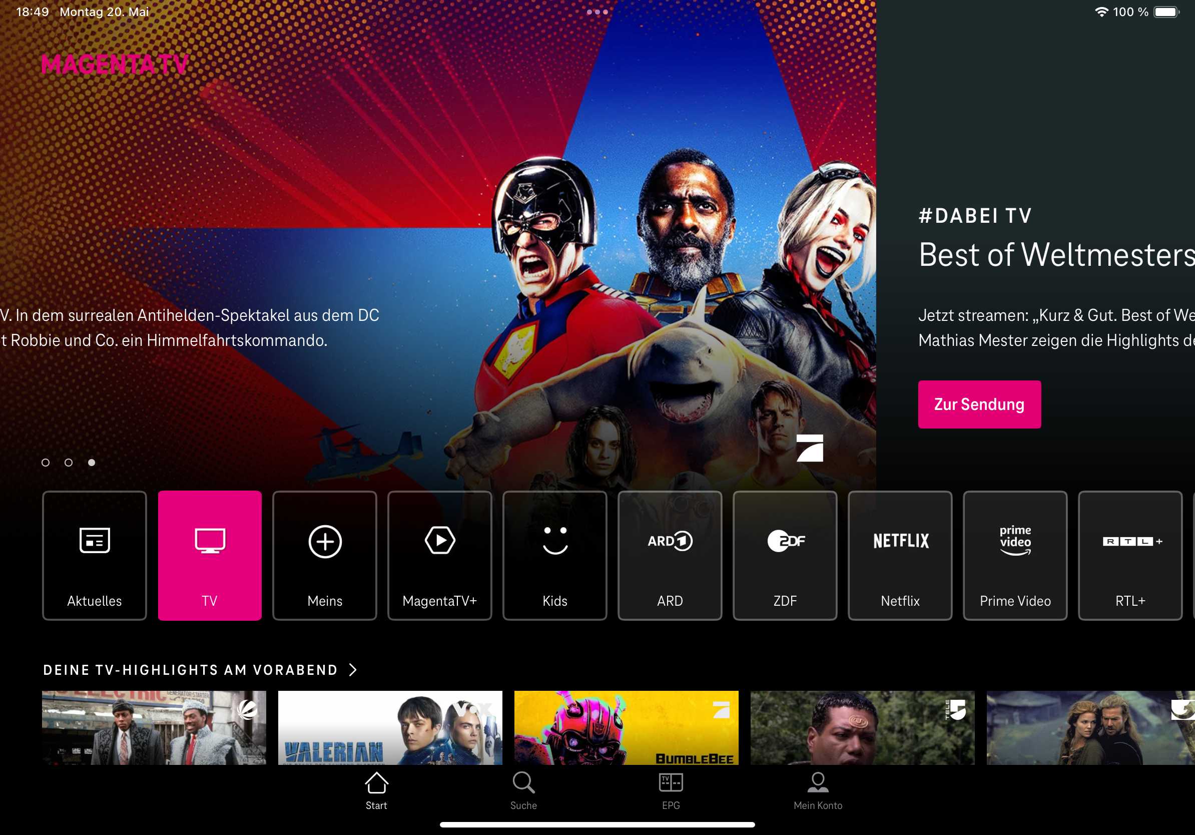 TV ohne Kabel: WaipuTV, Zattoo, Joyn & Co. – die besten IPTV-Anbieter ...