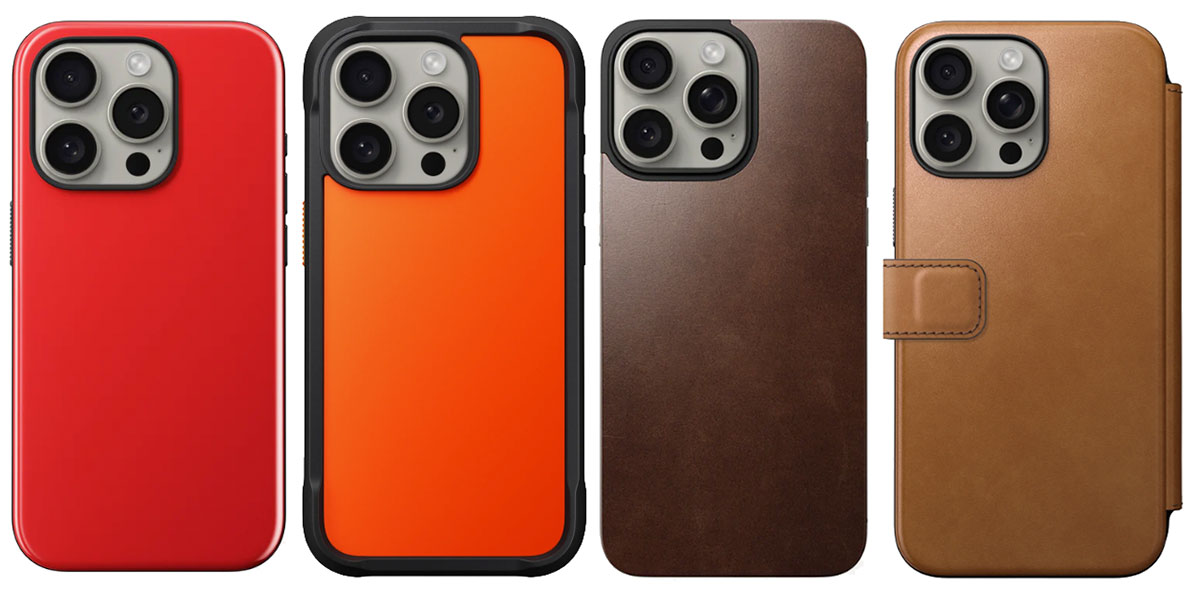 Nomad iPhone 15 cases – Wide range of attractive iPhone 15 cases