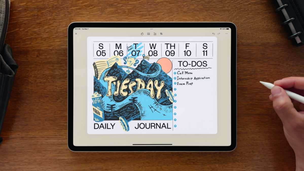 iPad Air sixth-generation display