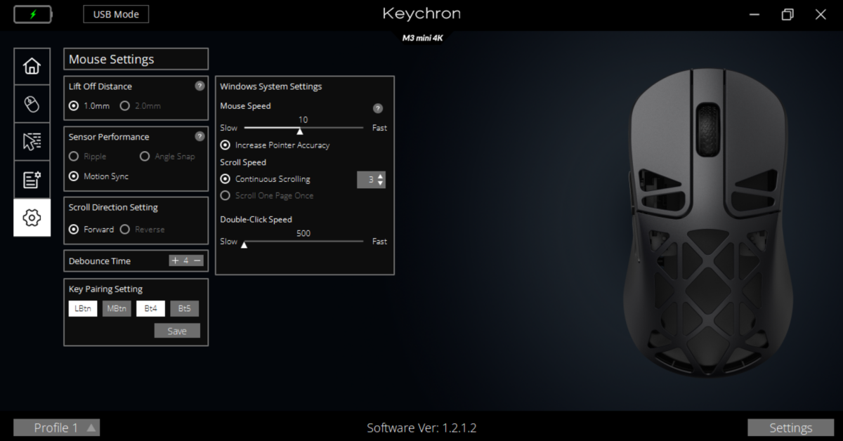 Keychron M3 mini 4K Metal Edition
