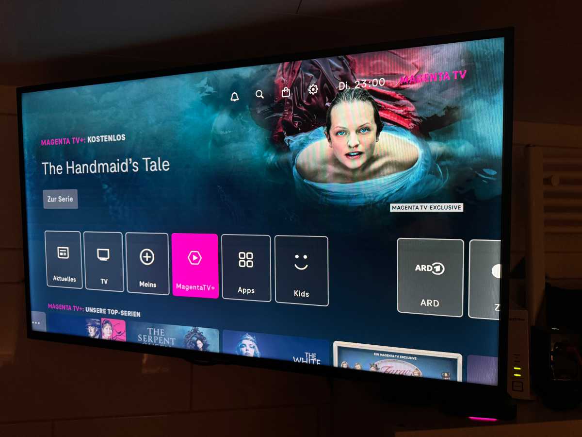 Test MagentaTV One TV-Wiedergabe