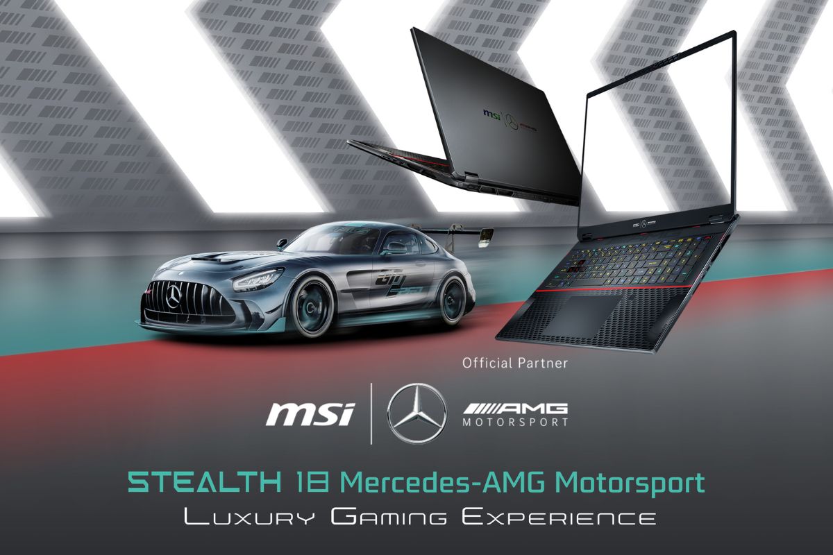 MSI Stealth 18 Mercedes laptop