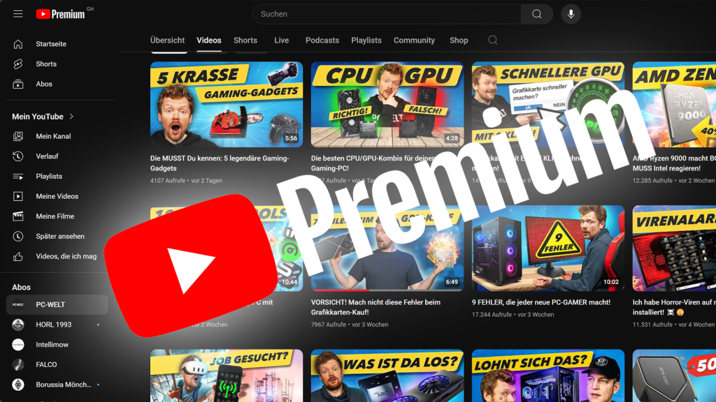 Image: Youtube bestÃ¤tigt Zwangs-KÃ¼ndigung von zu gÃ¼nstigen Premium-Abos