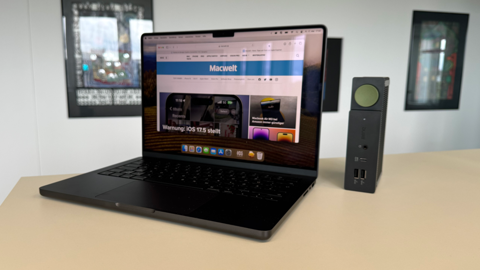 BenQ beCreatus DP1310 review: A MacBook docking station for work and play