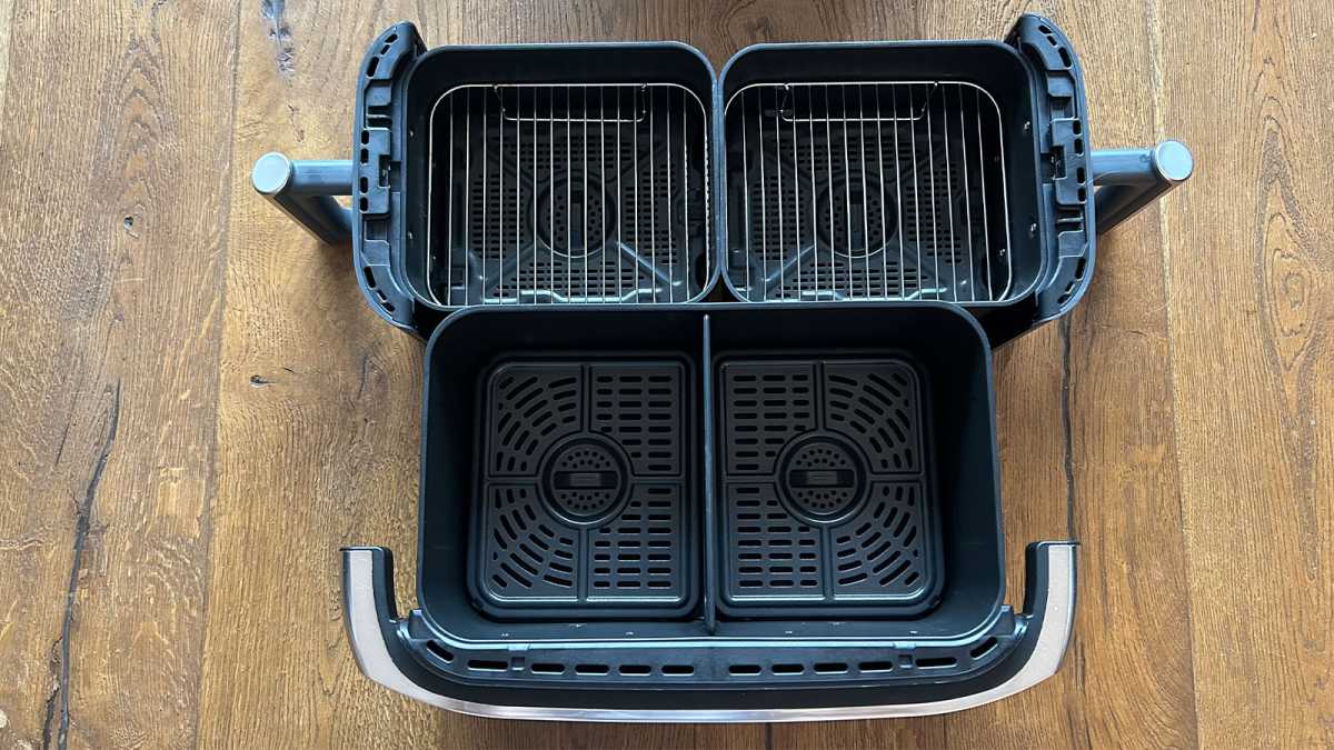 Double Stack and FlexDrawer cooking drawers, viewed from above