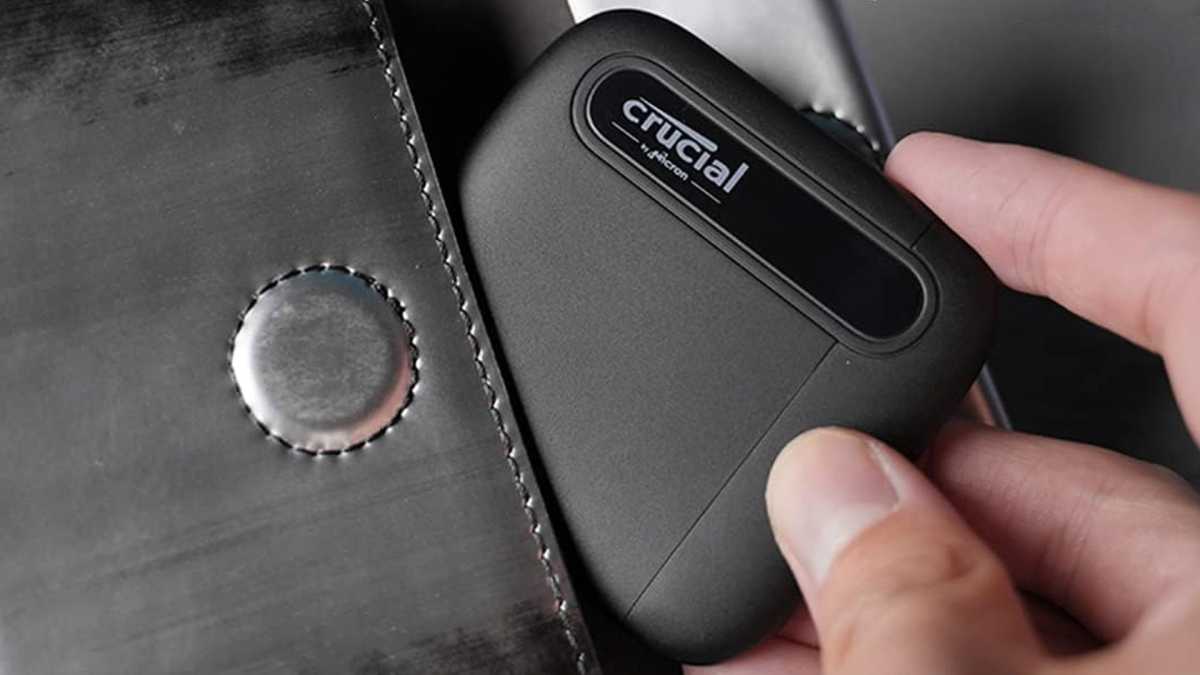 crucial X6 portable SSD