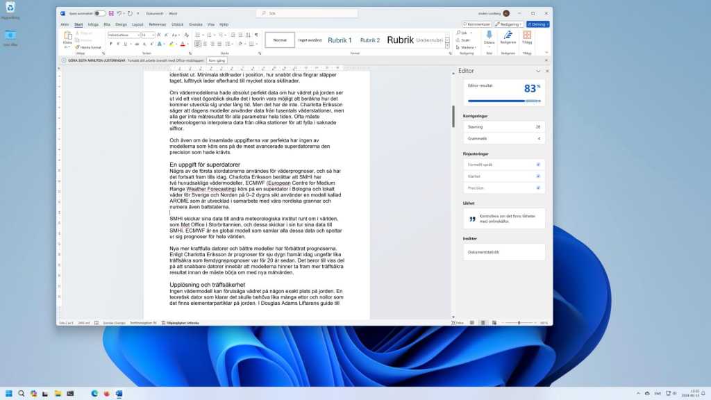 Image: Windows 11: Warum Sie Ãnderungen im Editor manuell speichern sollten