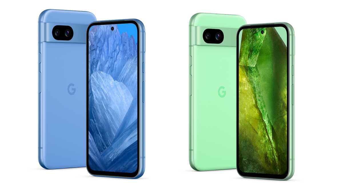 Google Pixel 8a Bay and Aloe