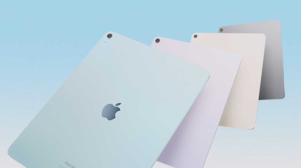 iPad Air 2024 color options