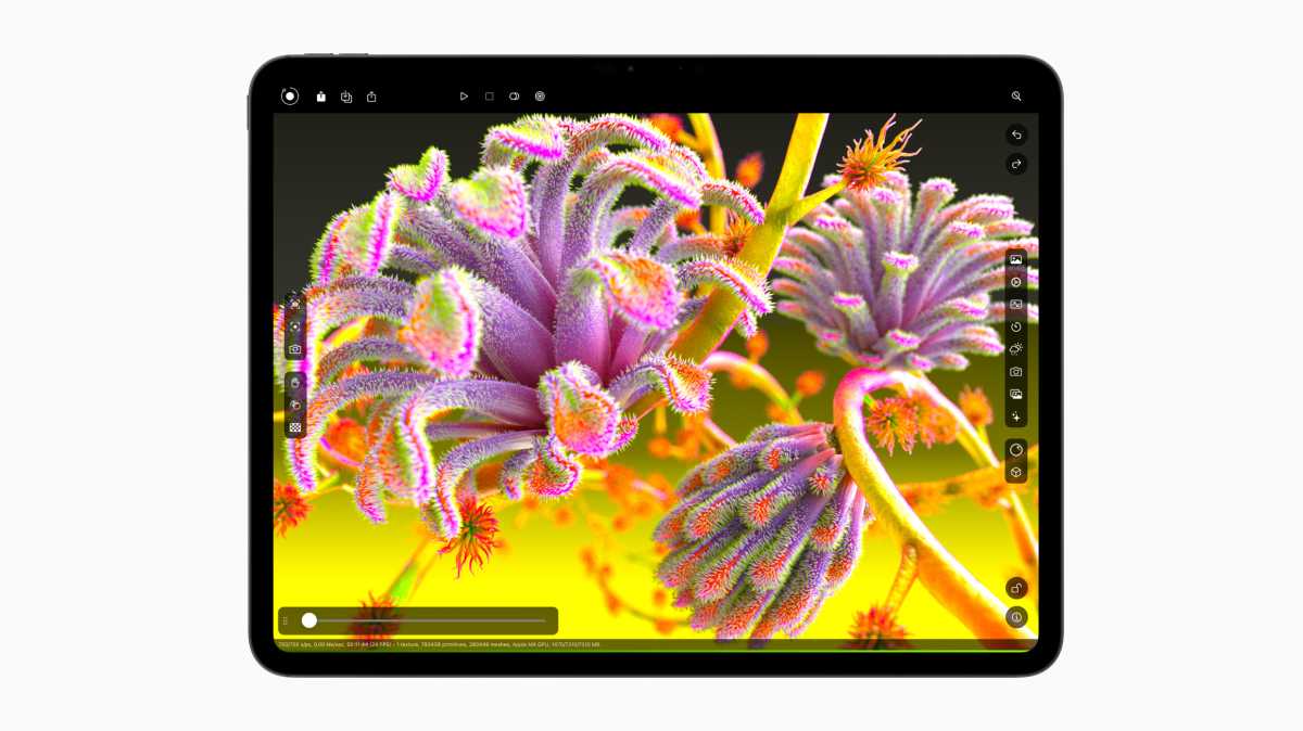 Display on the new iPad Pro M4