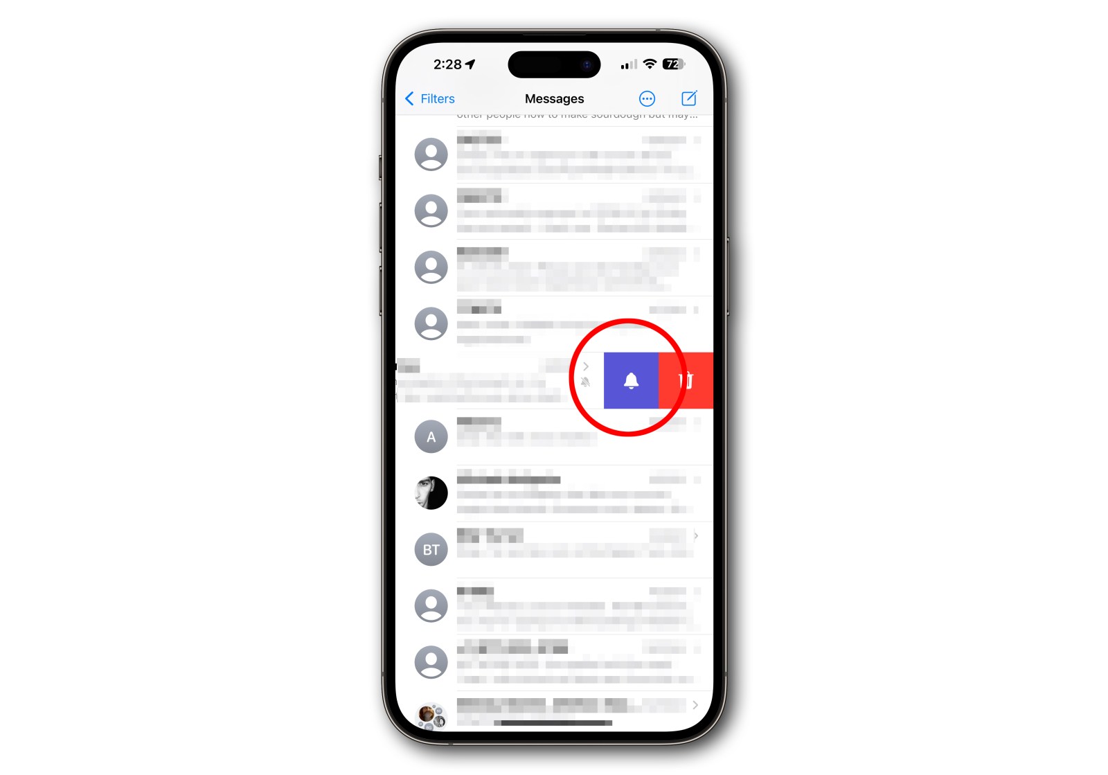 Как оставить групповой текст iMessage на iOS