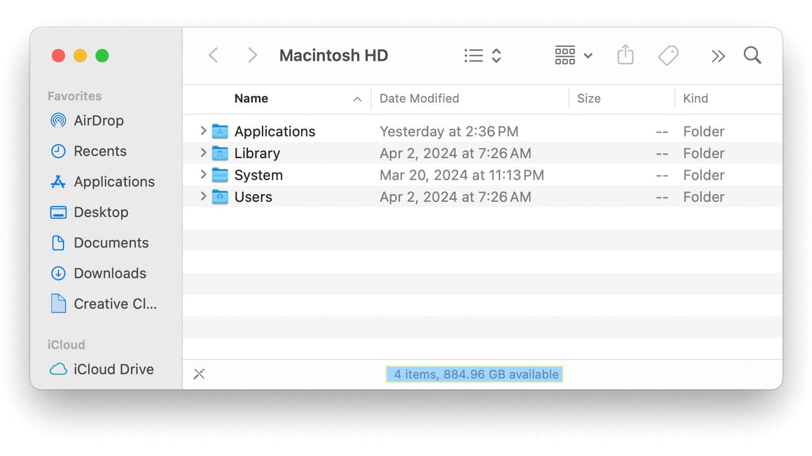 How to check a Mac’s free hard drive space