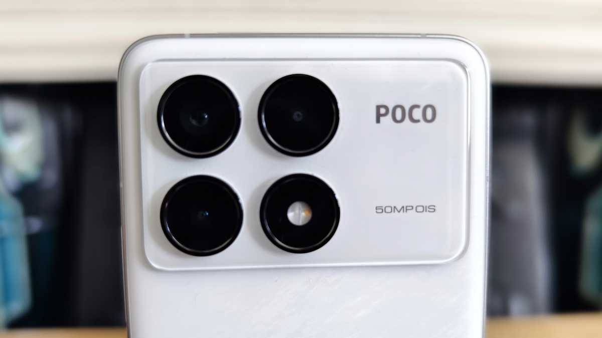 Poco F6 Pro rear cameras