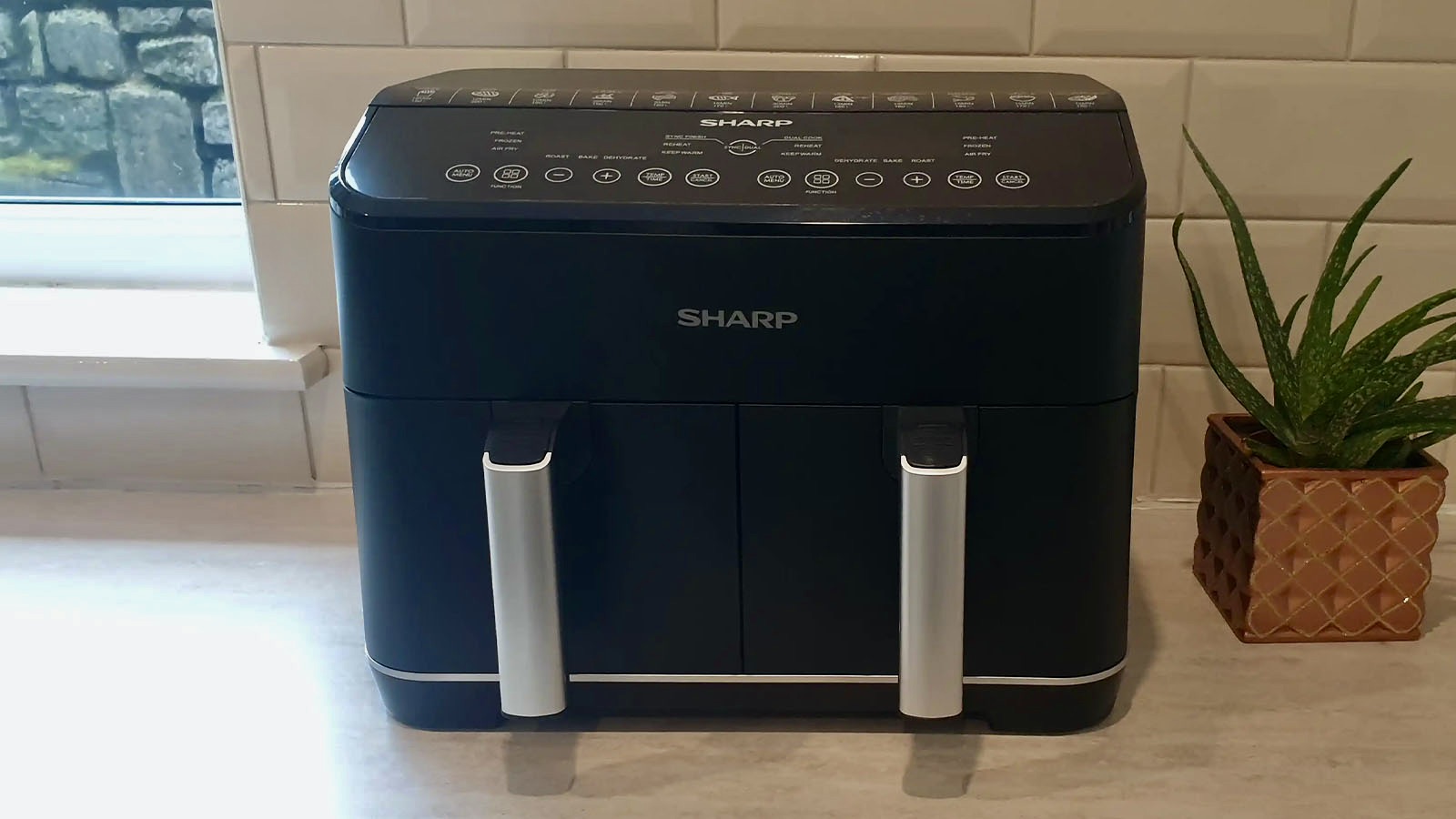 Sharp dual drawer digital air fryer - Best budget buy