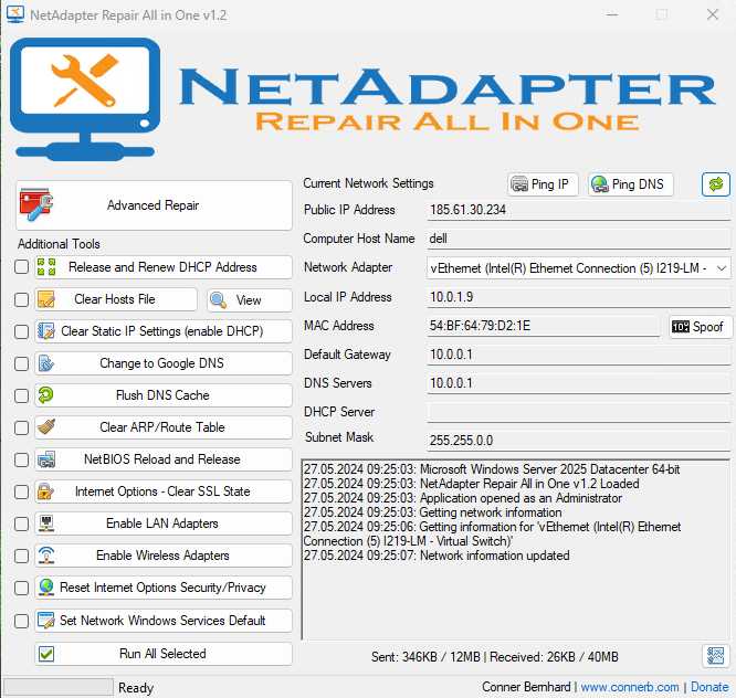 NetAdapter Repair è uno strumento per riparare le connessioni di rete in Windows.