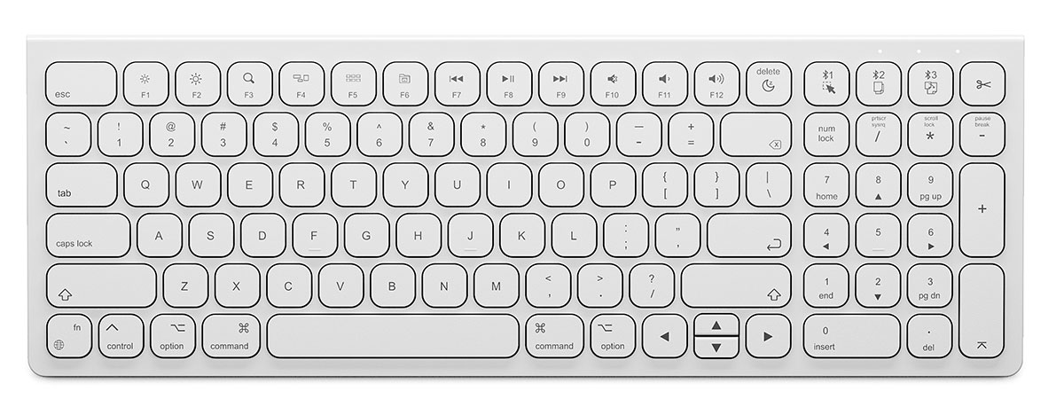 Alogic Echelon Wireless Keyboard - Best budget Mac keyboard with number pad