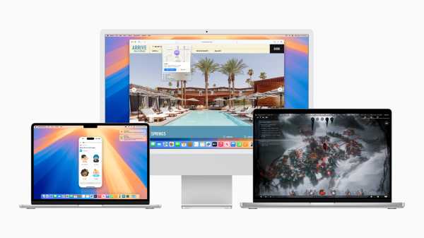 Image: macOS 15 Sequoia bringt das iPhone auf den Mac â und Fenster in ein Raster