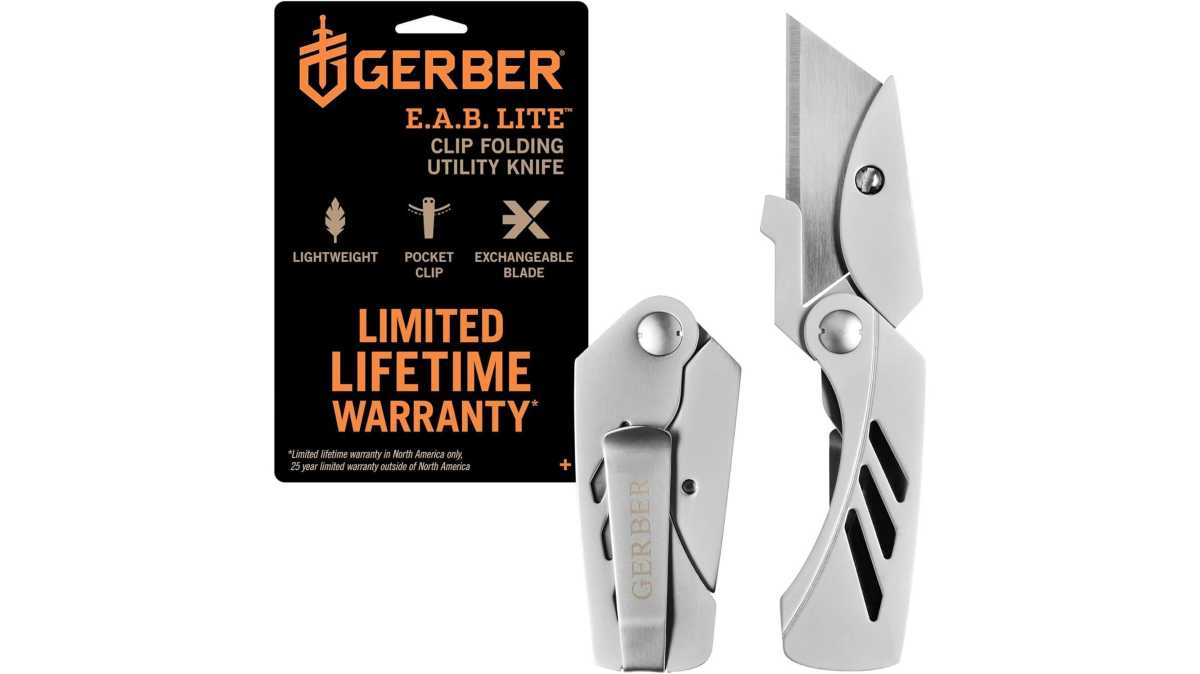 Gerber knife money clip combo